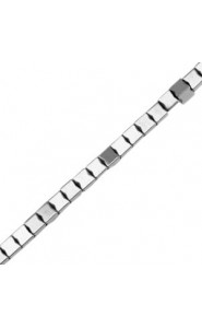 Hematite Perlen Cube 2mm Silver